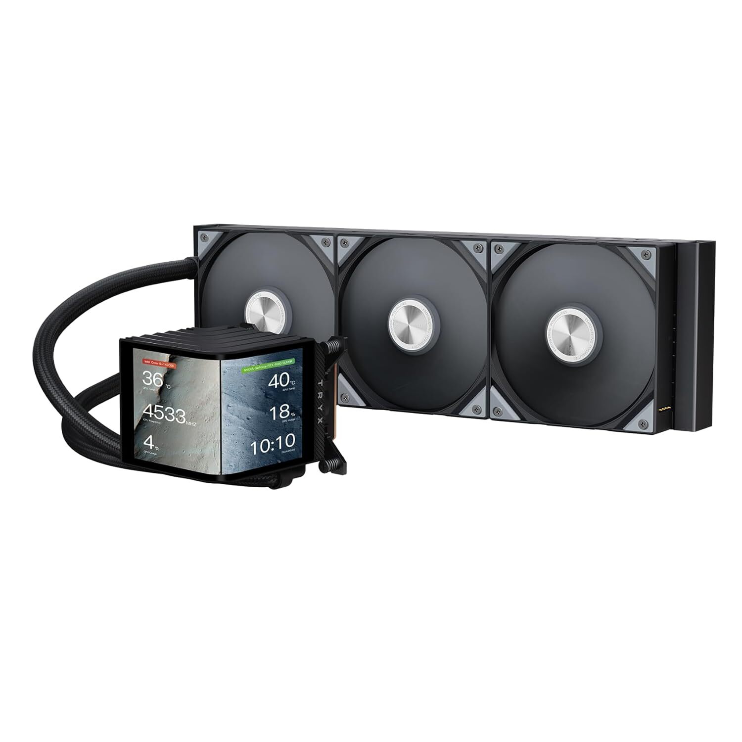 TRYX Panorama 360 Asetek 8th Gen V2 Non-ARGB AIO Cooler