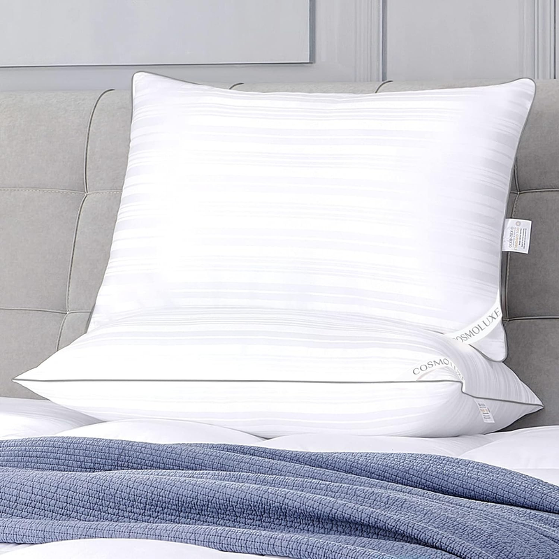 Queen Size Set Of 2 For Sleeping - Down Altern