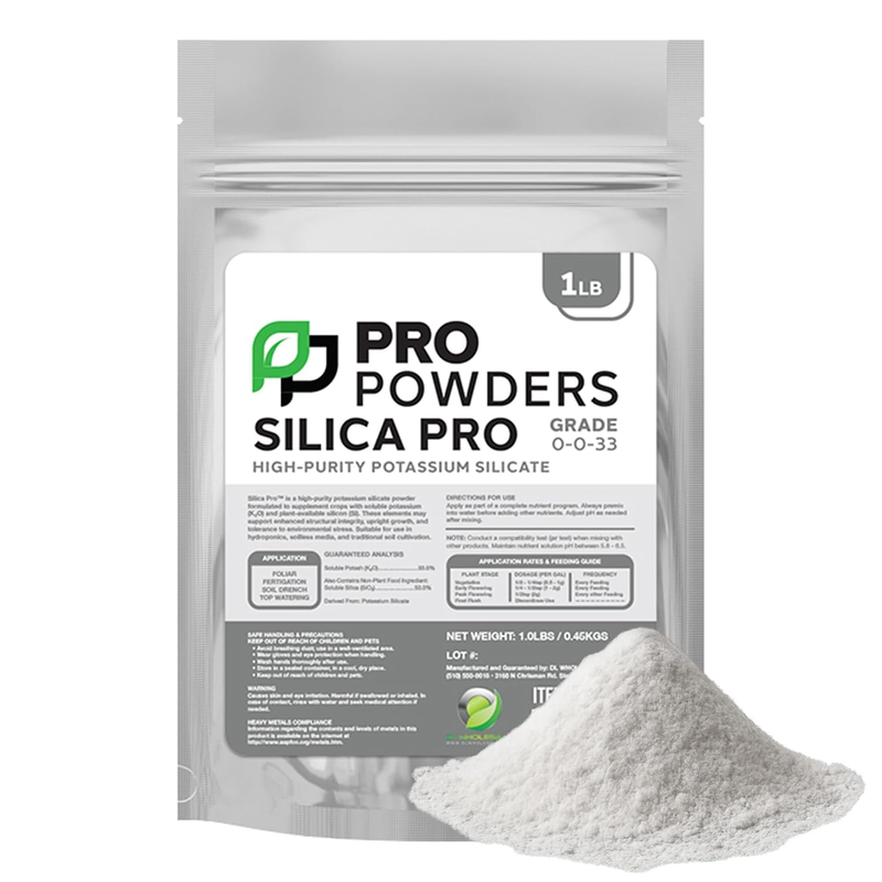 Pro Powders Silica Potassium Silicate 1LB Powder - Makes up to 900 Gallons - Ste