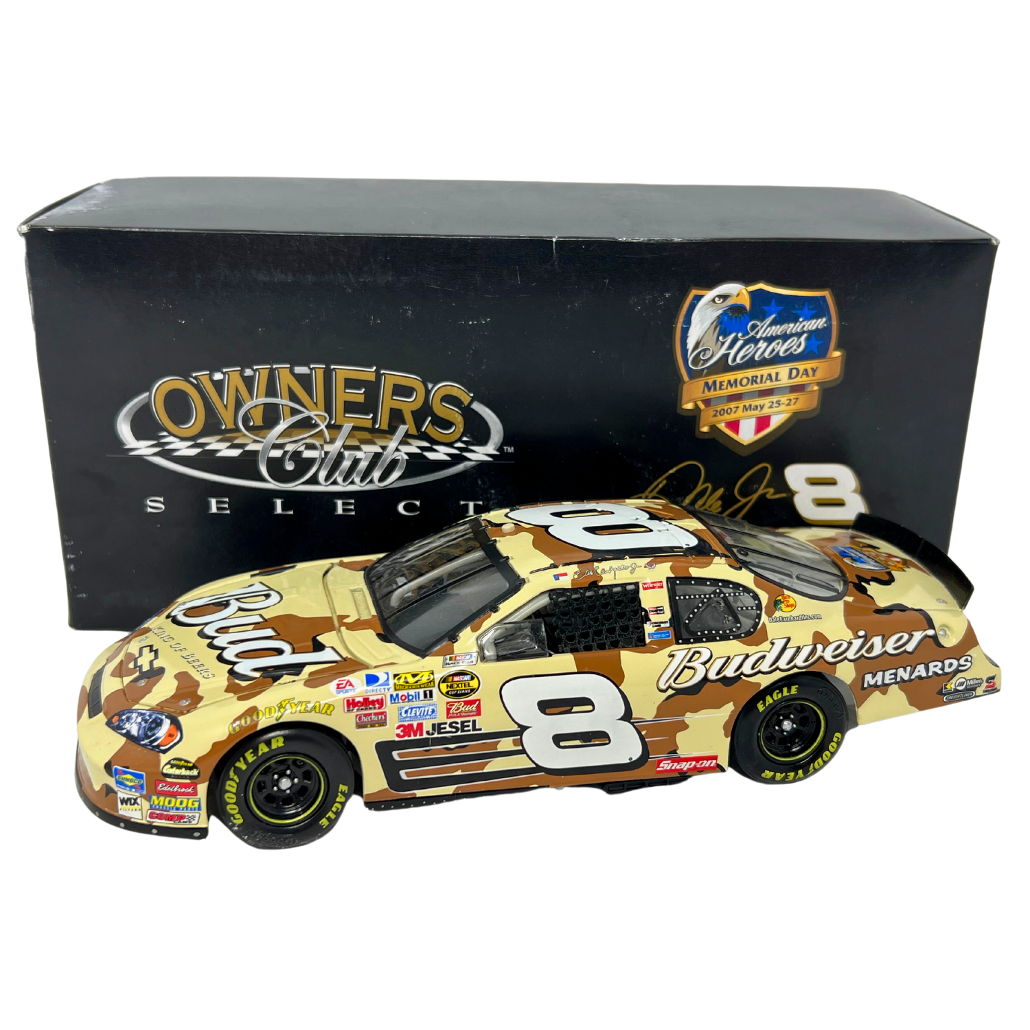 Nascar #8 Budweiser Dale Earnhardt Jr. American Heroes Memorial