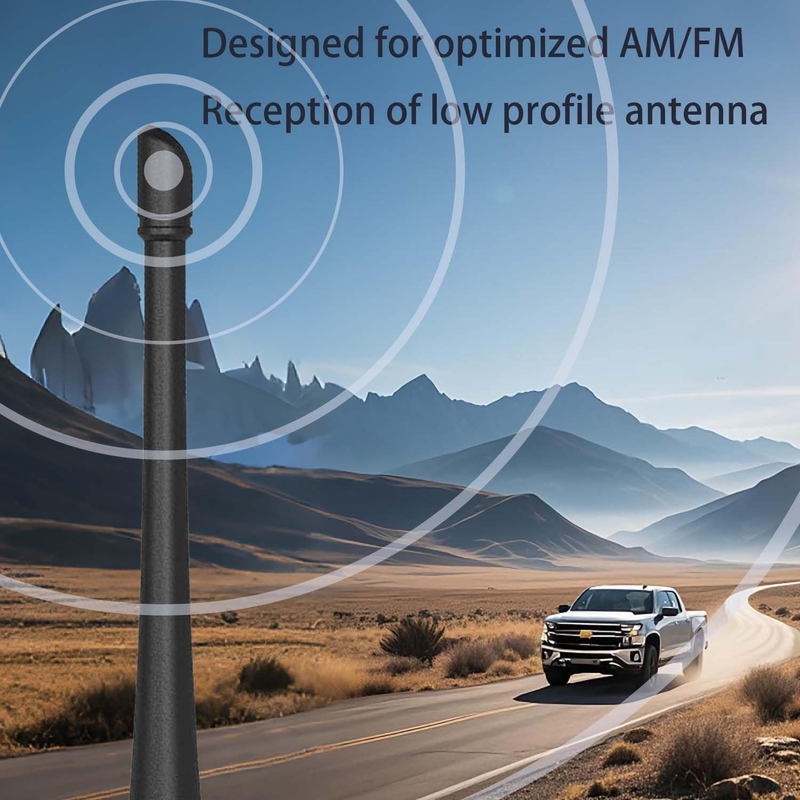 7 Inch Antenna Compatible with Chevy Silverado1998-2025 and GMC Sierra Denali 15