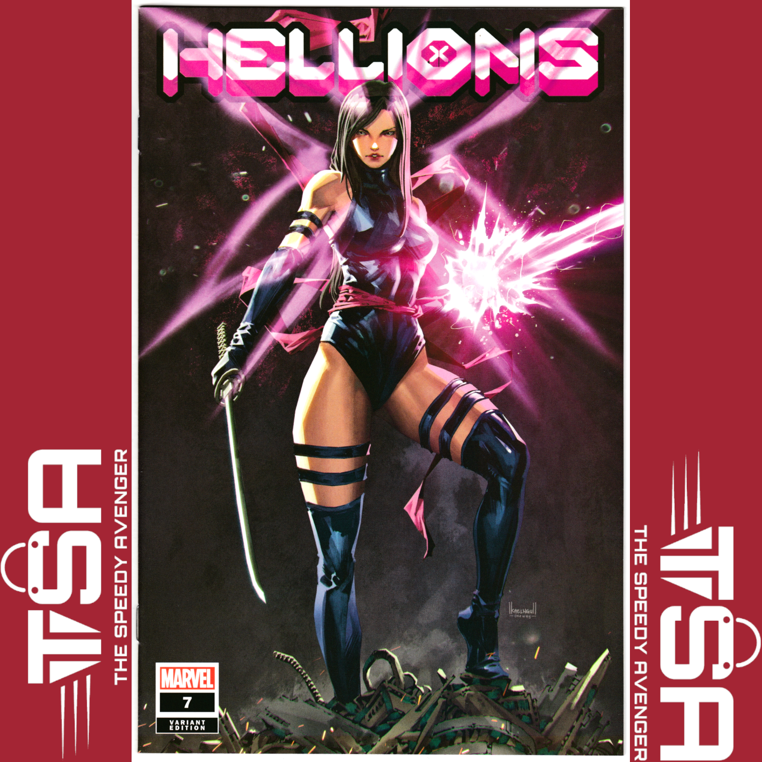HELLIONS #7 Kael Ngu Trade Variant Exclusive 2020 Marvel X-Men Mr Sinister