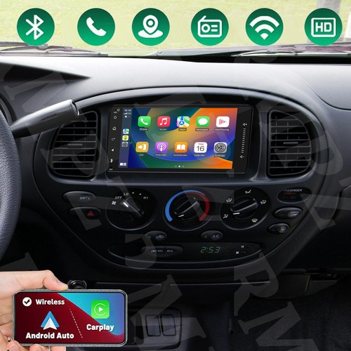 For Toyota Tundra Sequoia Apple CarPlay Android 13 Car