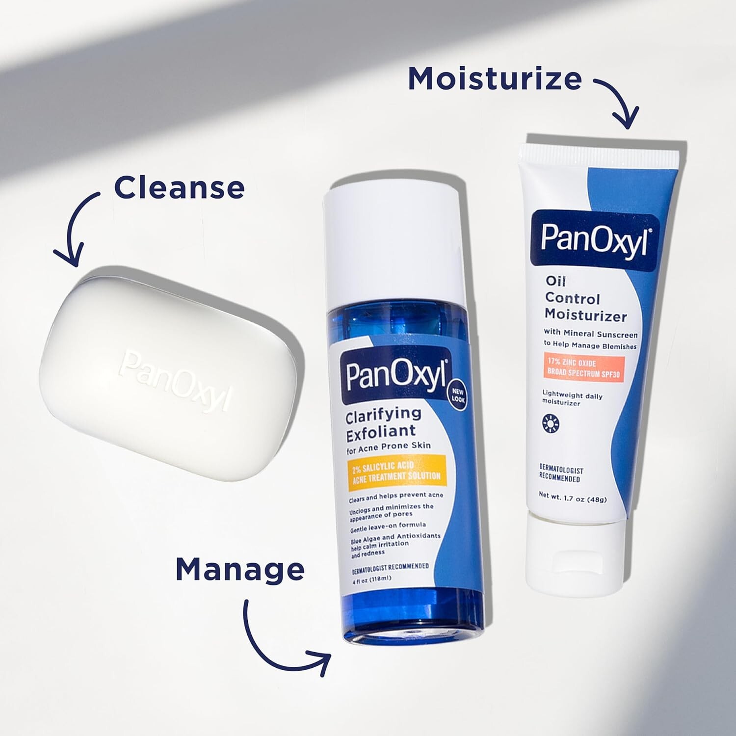 Panoxyl Acne Treatment Bar with 10% Benzoyl Peroxide, Maximum Strength Acne Bar