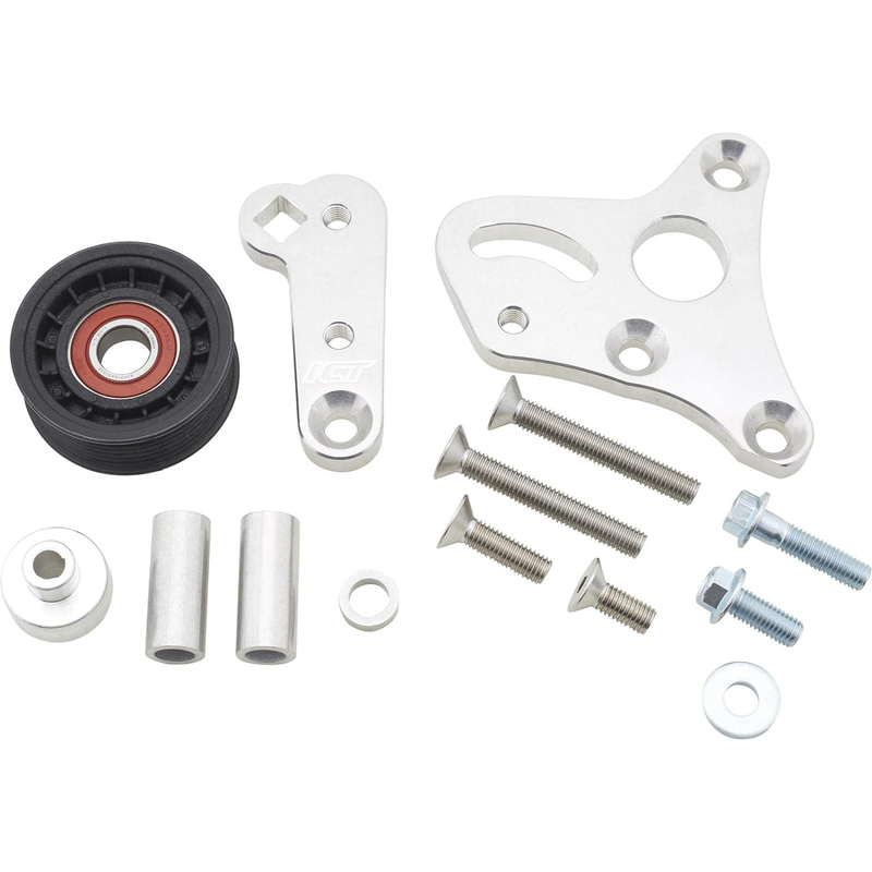 LS Truck Manual Belt Tensioner with Pulley LSX 4.8L 5.3L 6.0L Silverado Sierra L