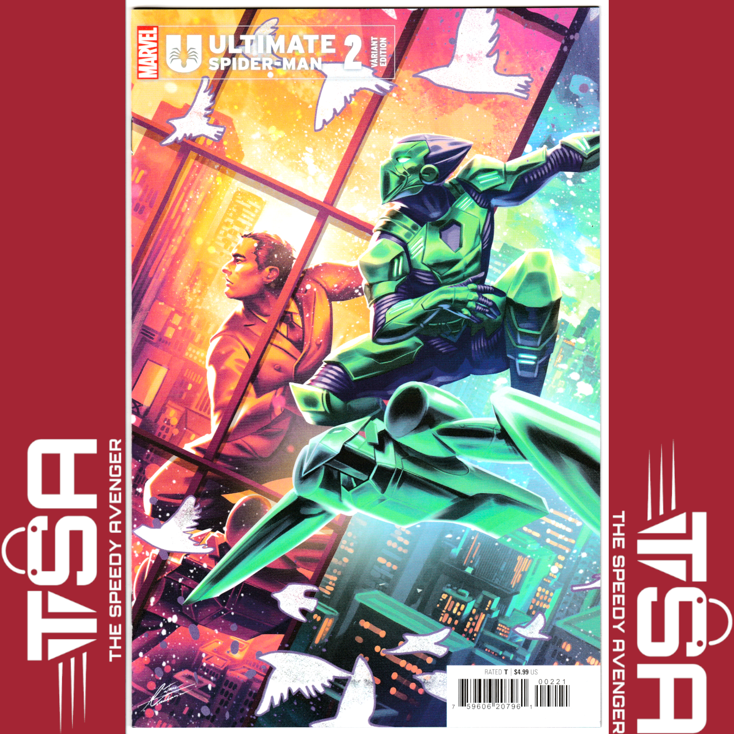 ULTIMATE SPIDER-MAN #2 (Vol 2) Mateus Manhanini Variant 2024 KEY ISSUE MARVEL