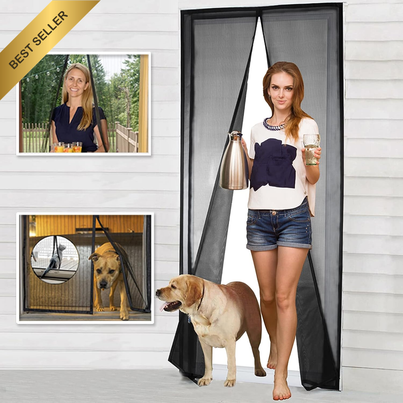 Magnetic Screen Door 2017 Mesh Screen Door with Magnets Fly Mosquitos Bug Insect