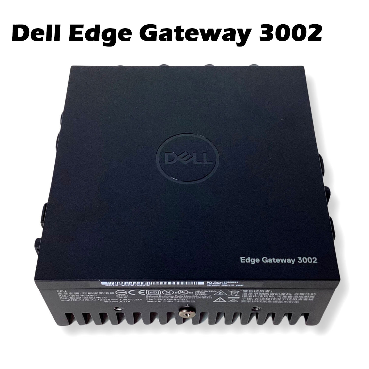 Dell Edge Gateway 3002 Intel Atom E3805 IOT Remote Access Management WC12T - Picture 2 of 8