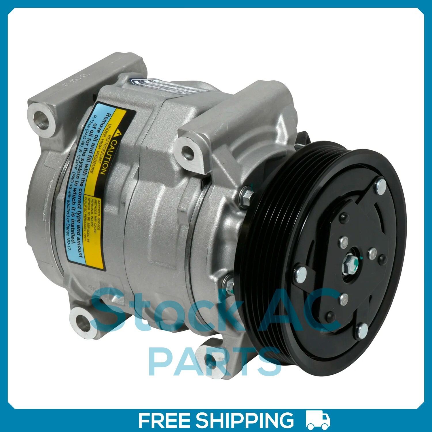 New A/C Compressor Chy 200/Town&Ctry 11-16 Dge Avanger/Grd Caravan/Journey 11-20 - Picture 1 of 7