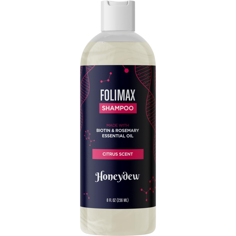 Biotin & Rosemary Hair Loss Shampoo Sulfate Free With Tea Tree Oil Folimax