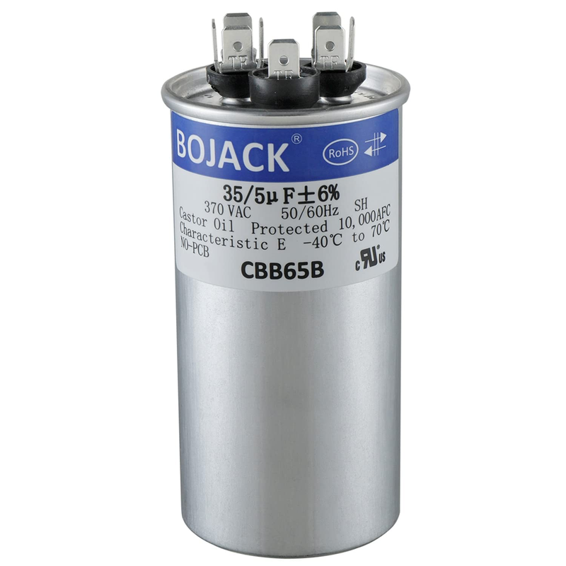 35+5Uf Dual Run Circular Start Capacitor for 97F9834 AC Motor Fan Condenser