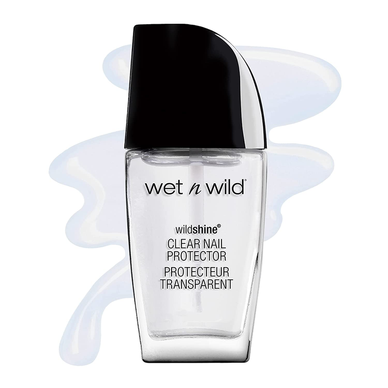 Nail Polish Wild Shine, Clear Nail Protector, Nail Color