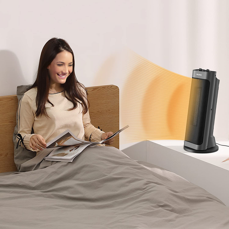 PTH15A2BGB 1500W Fast Heating Space Heater, Programmable Thermostat, Easy Contro