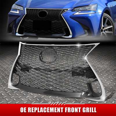 [Алмазная сетка] для 16-20 автомобилей Lexus GS200t GS350 GS450h с передней решеткой радиатора Sport Pkg