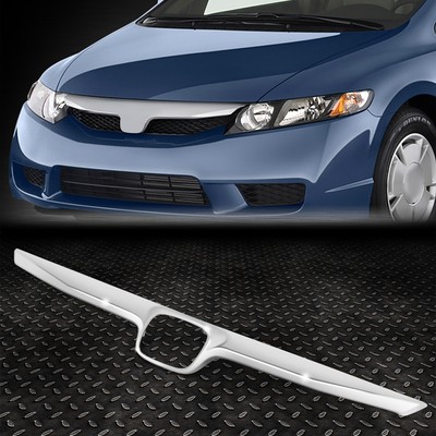 Для 09-11 Honda Civic OE Style Замена хромированной передней решетки радиатора на молдинг