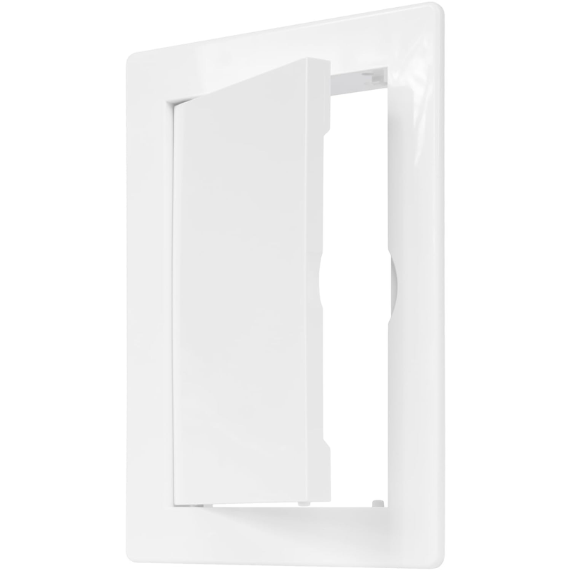 White Plastic Access Panel 100mm x 150mm ABS Inspection Hatch Box Panels