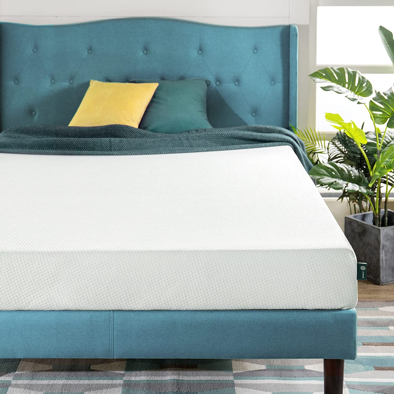 Zinus Green Tea Memory Foam Mattress-Certipur-Us Certified-Bed-In-A-Box