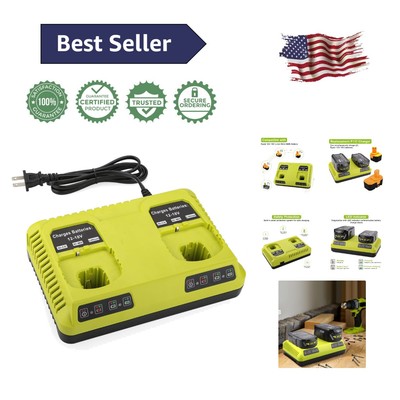 Green Energy Efficient Ryobi P117 Replacement Charger - FCC, CE, RoHS Certified