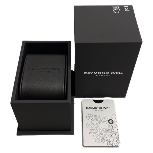 Pre-owned Raymond Weil 2837-st-65001 Men's Stainless Steel Silver Automatic Watch