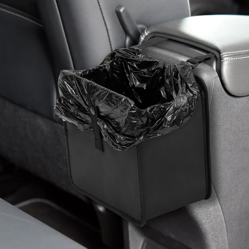 Foldable Car Trash Can, Waterproof Leakproof Car Garbage Can Bag, Hanging Garbag