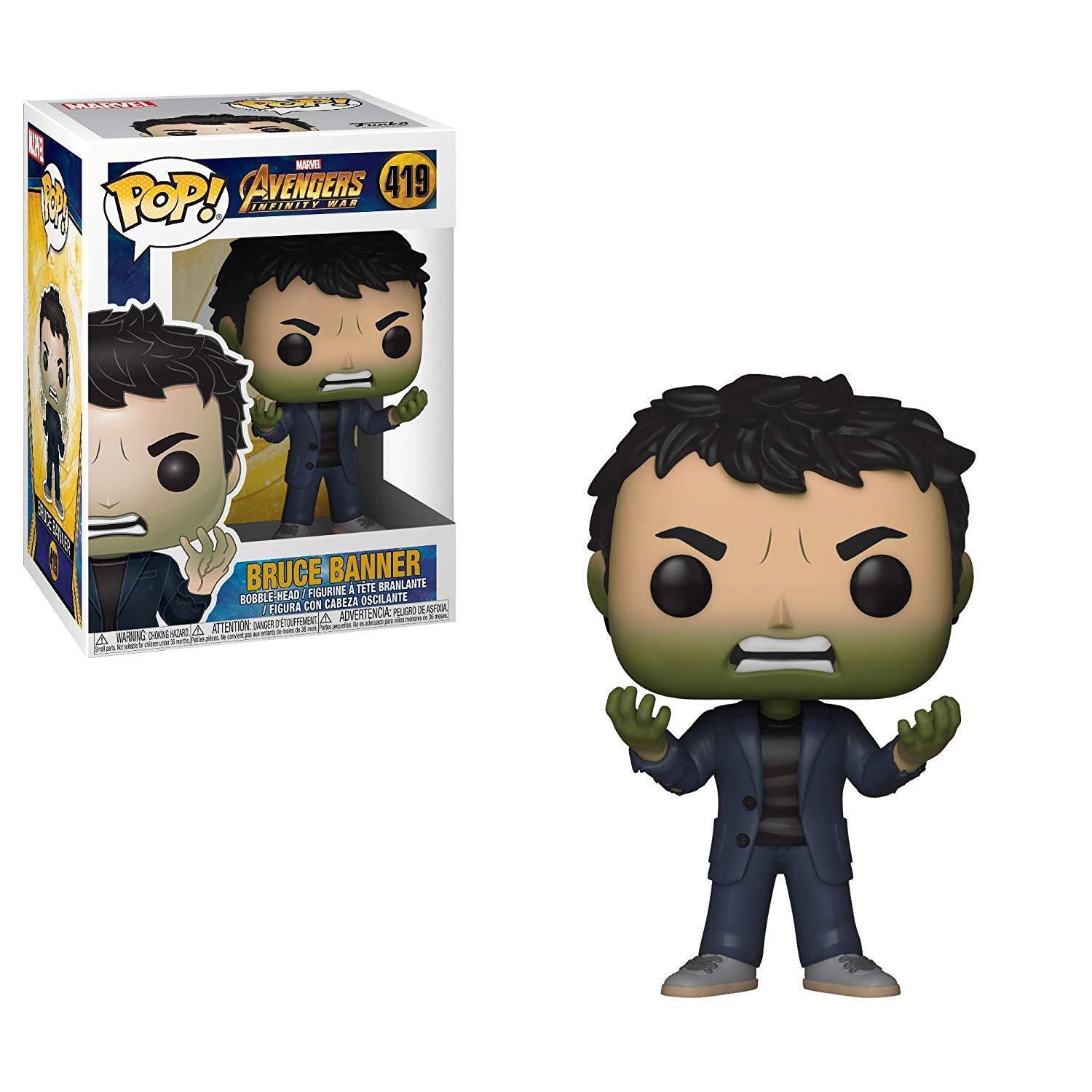Pop! Marvel Avengers Infinity War Series 2 Bruce Banner #419 Pop! Marvel Avengers Infinity War Series 2 Bruce Banner #419