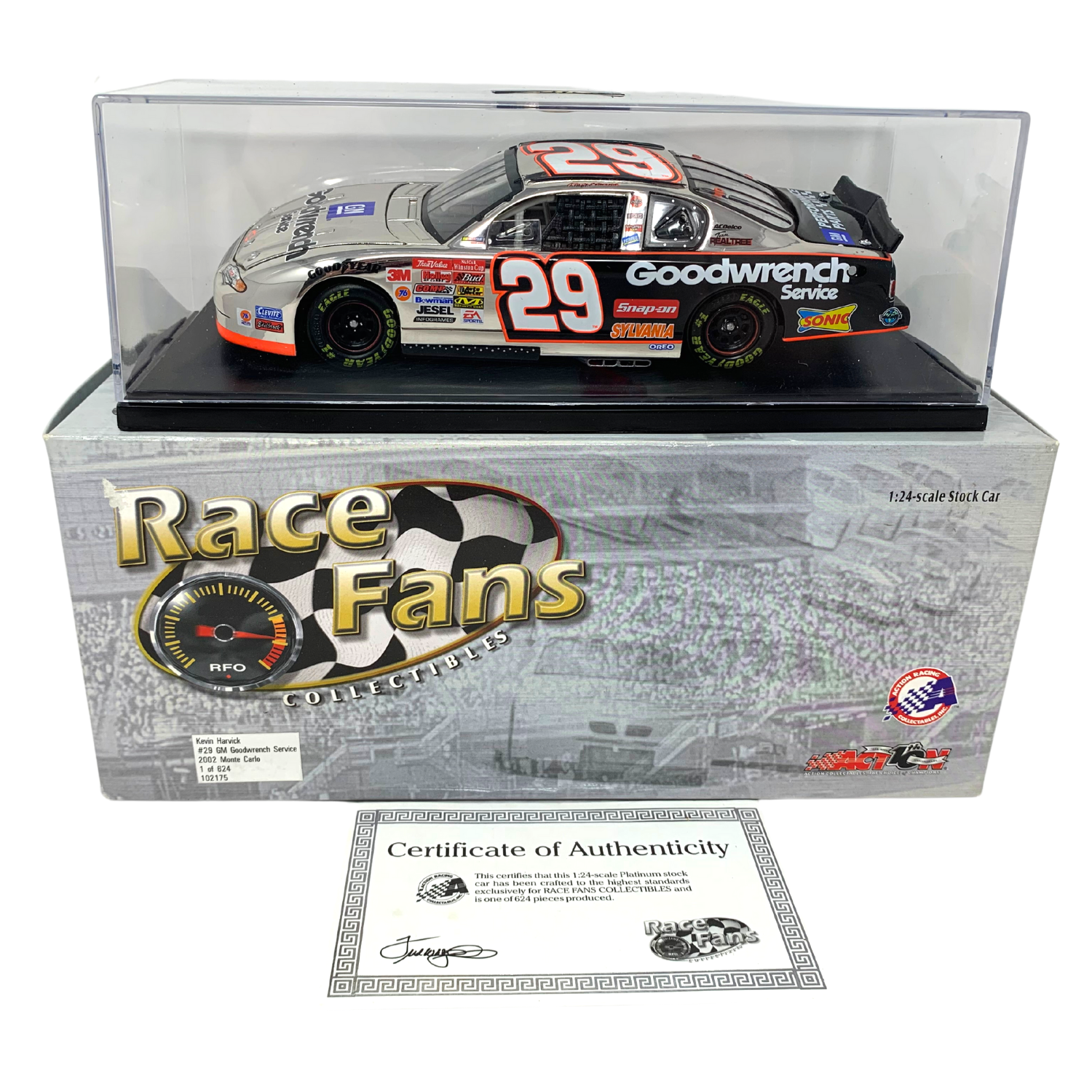 Action Nascar Race Fans #29 Kevin Harvick GM Goodwrench