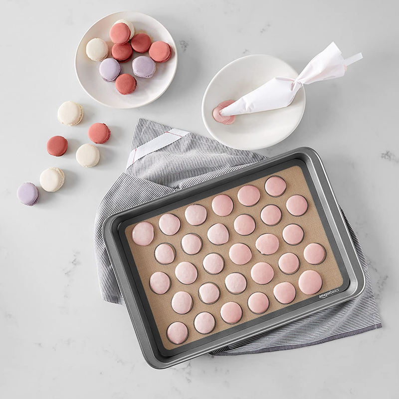 Silicone Macaron Baking Mat Sheet, Set of 2