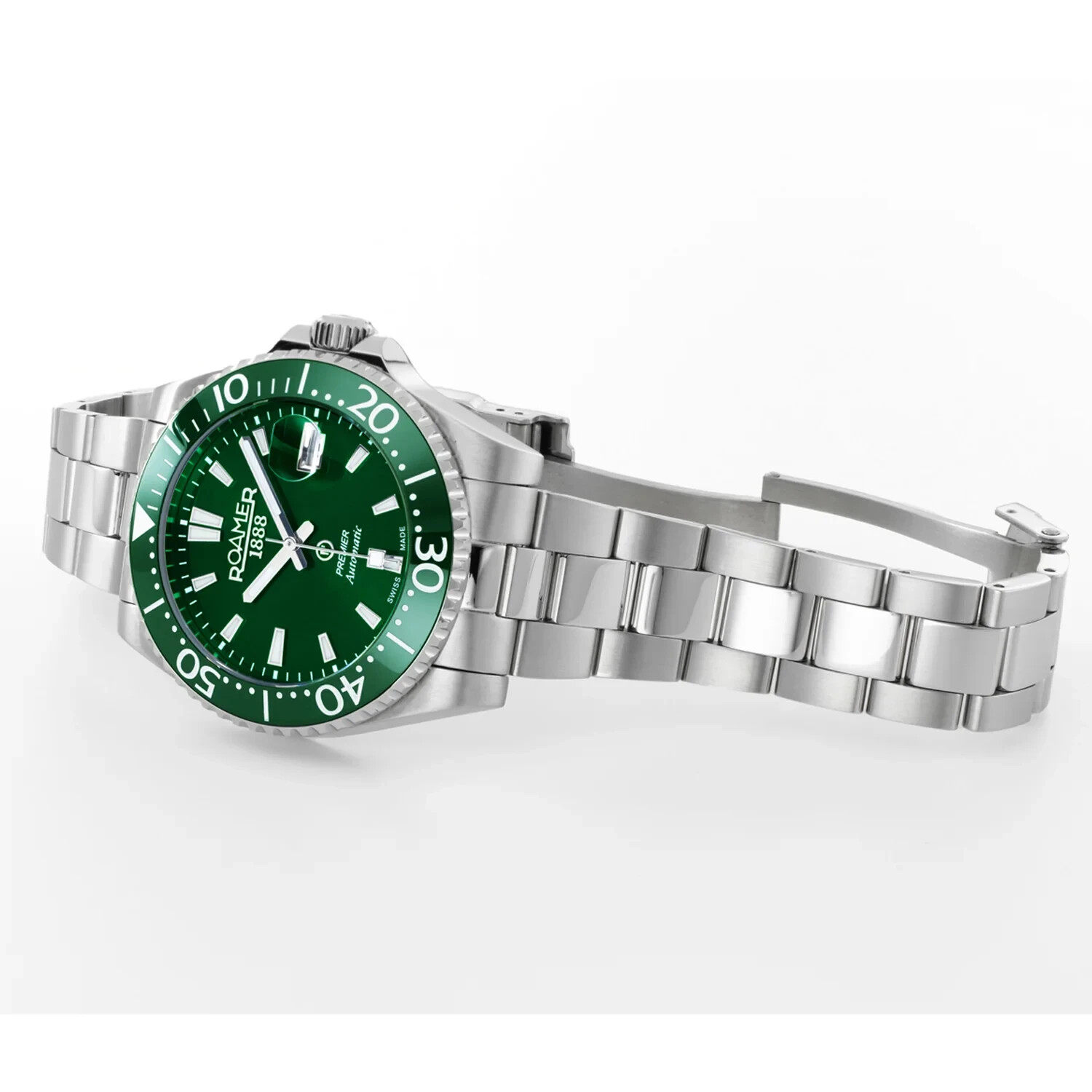Pre-owned Roamer Swiss Made Automatic Men's Watch 986983 41 75 20