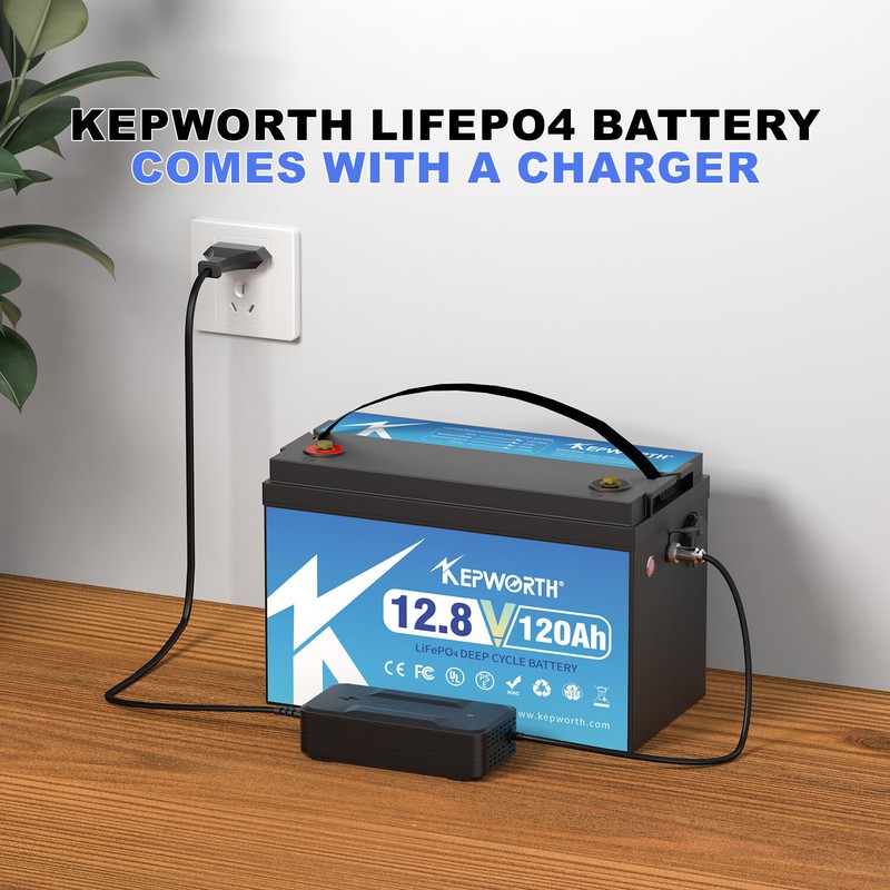 12v 120ah Lifepo4 Lithium Batterie 1440wh Solar Elektro Boot Akku Bms Wohnmobil