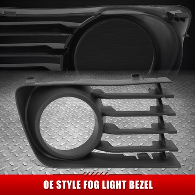 Для 04-09 Toyota Prius OE Style Черная рамка противотуманной фары с левой стороны водителя