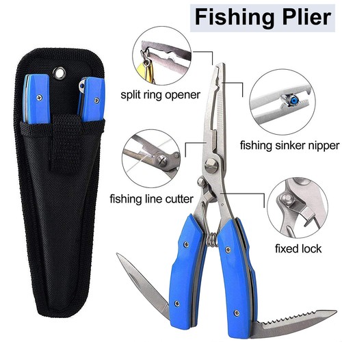 141pcs Spinner Blade Bait Kit DIY Fishing Lure Making Tool Fishing