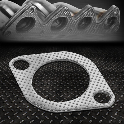 ПРОКЛАДКА ФЛАНЦА КОЛЛЕКТОРА ВЫПУСКНОГО КОЛЛЕКТОРА ИЗ ГРАФИТА ДИАМЕТРОМ 3,75 56 ММ С 2 БОЛТАМИ