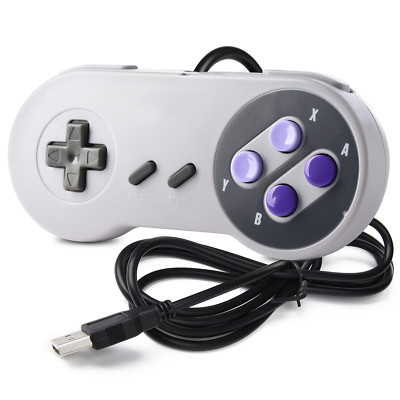 For Windows Switch PC Raspberry Pi 3 4 RetroPie USB N64 SNES Controller Gamepad