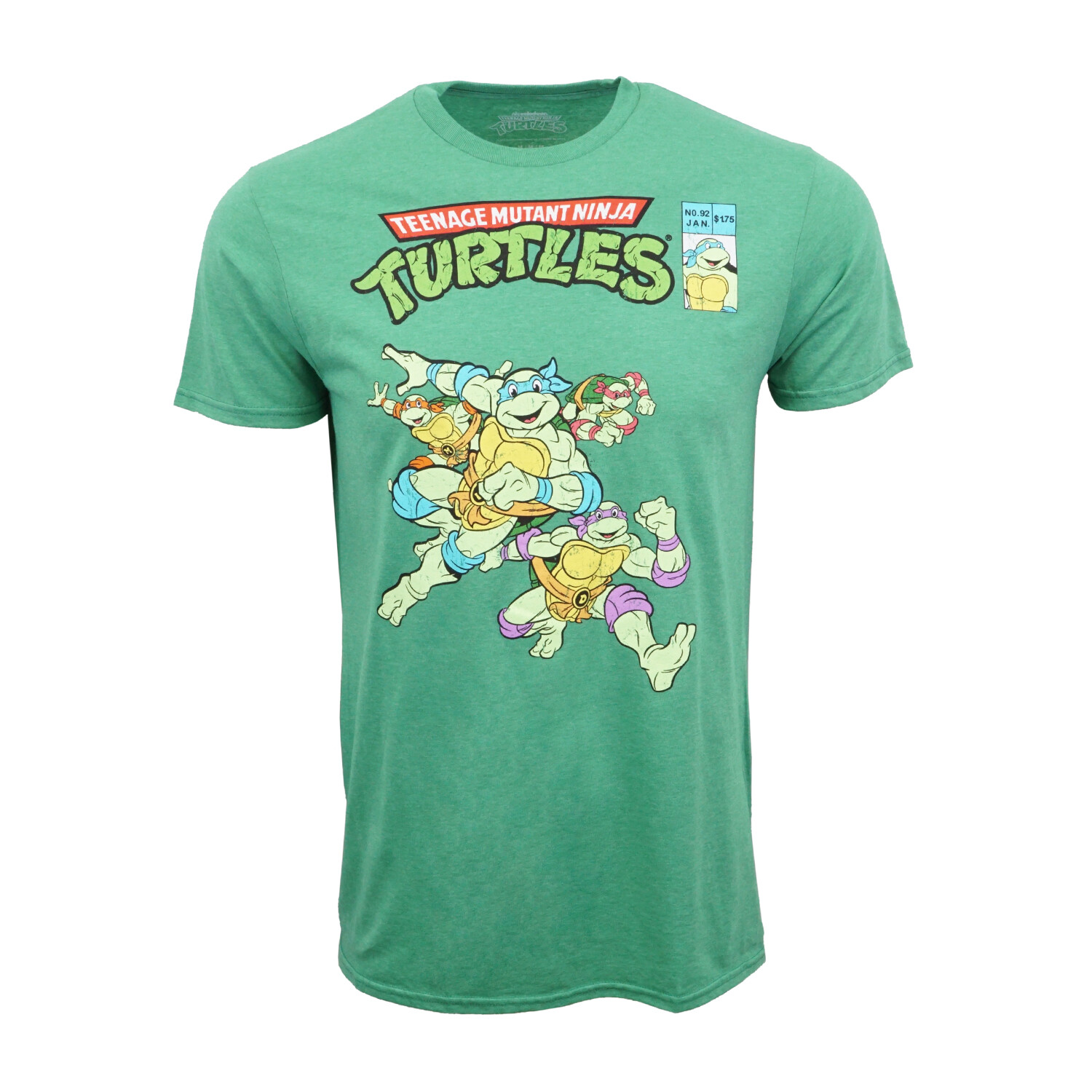 

ФУТБОЛКА NINKELODEON TEENAGE MUTANT NINJA TURTLE ОФИЦИАЛЬНЫЙ ТОВАР, Зеленый