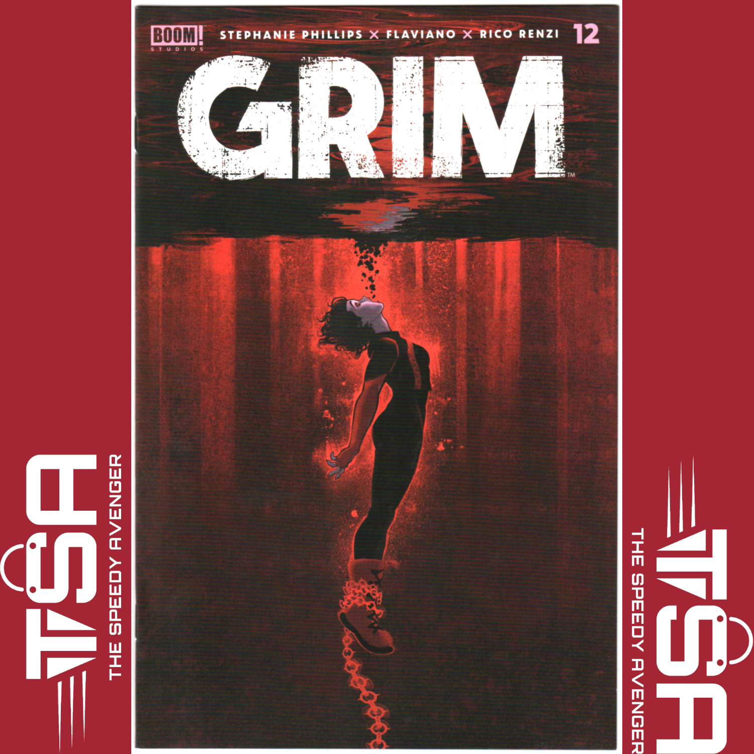 GRIM #12 Flaviano Armentaro Regular Cover A 2023 BOOM! Studios Phillips
