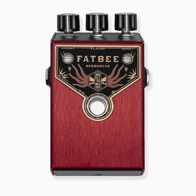 Beetronics FX Fatbee Overdrive Howard Davis Collab JFET Guitar Effects Pedal