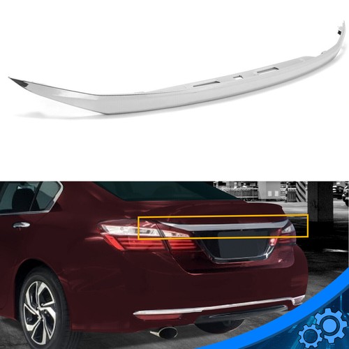 Задняя хромированная накладка на крышку багажника для седана Honda Accord 2016 2017 16 17