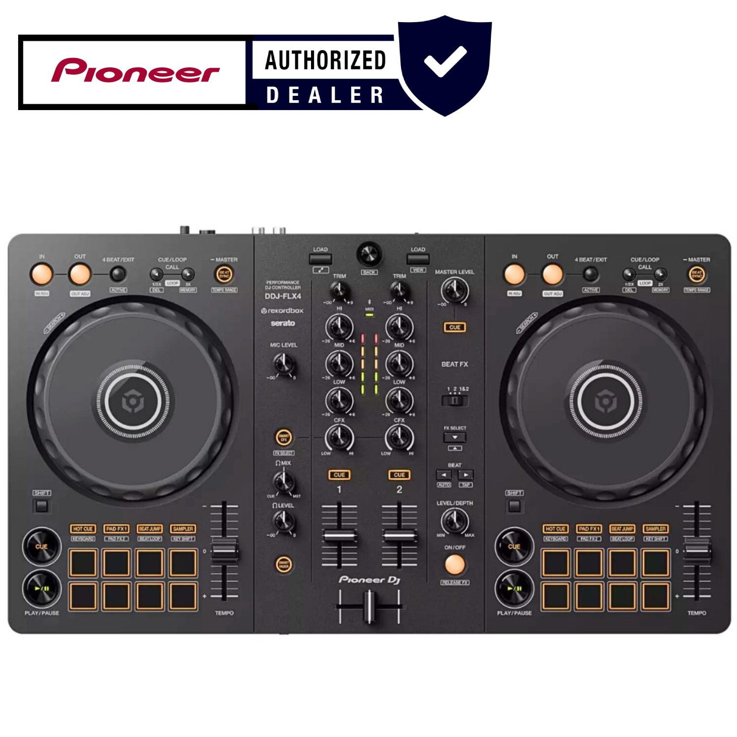 DDJ FLX4 本体 箱付き Amazon.com: Pioneer DJ DDJ-FLX4 2-deck rekordbox and Serato