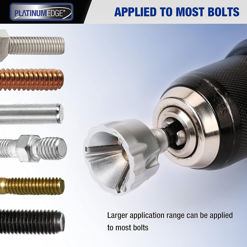 Deburring External Chamfer Tool, YG8 Carbide Blade, Deburring Drill Bit, Remove