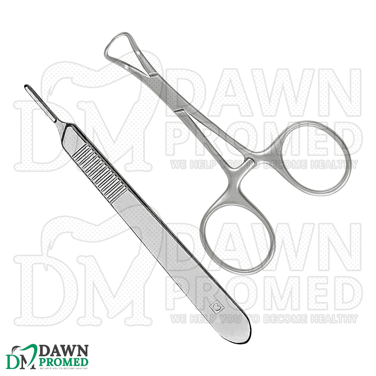 14 Pcs Suture Instruments Set Surgical Dental & Veterinary Starter Kit German Gr