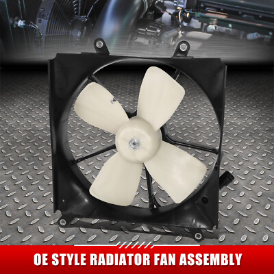 Для 88-92 GEO Prizm Toyota Corolla OE Style Вентилятор охлаждения радиатора двигателя в сборе