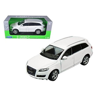 Welly 18032w Audi Q7 White 1-18 Diecast Car Model