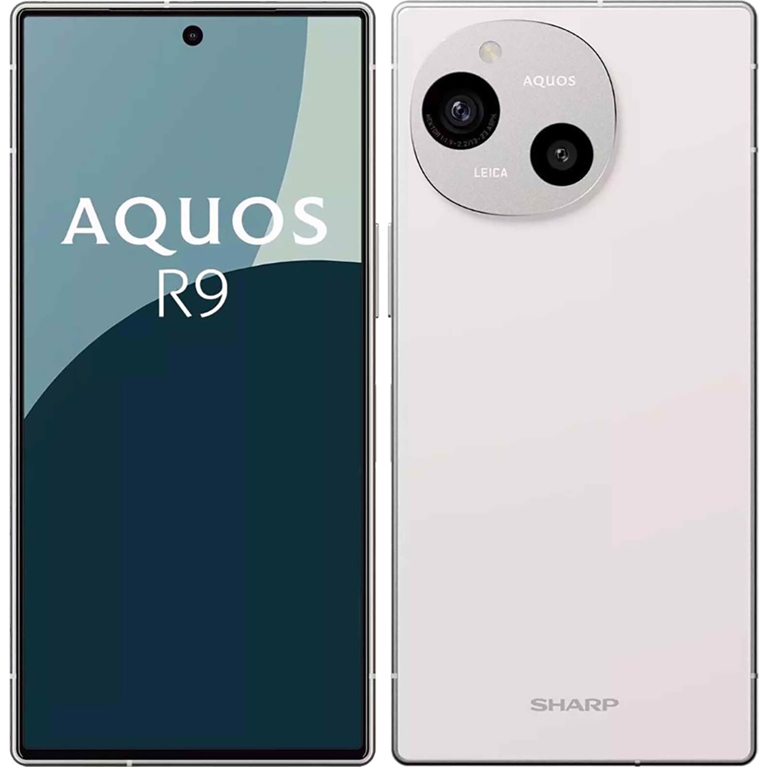 AQUOS R9 ホワイト Sharp Aquos R9 5G White 256GB + 12GB Dual-SIM Factory