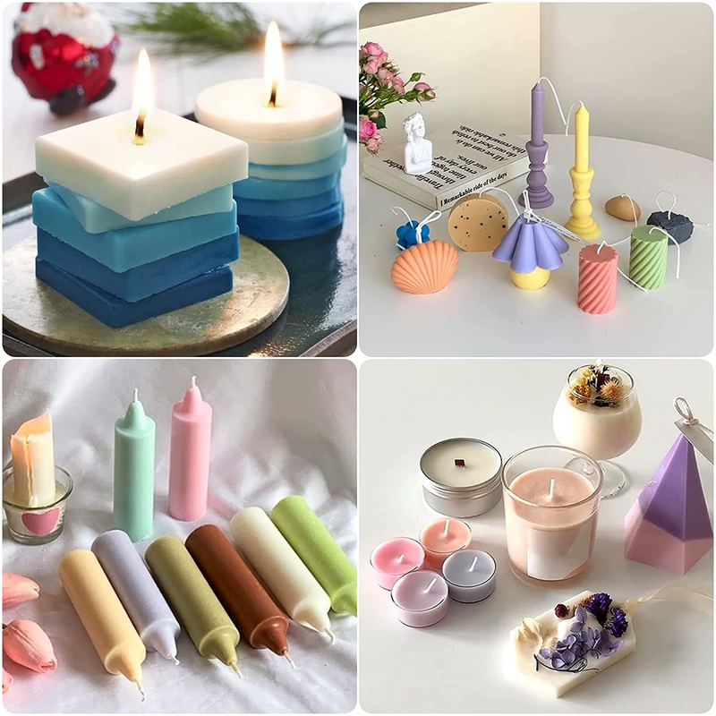 Candle Dye - 18 Colors Oil-Based Liquid Candle Dye for Candle Wax, Highly Concen