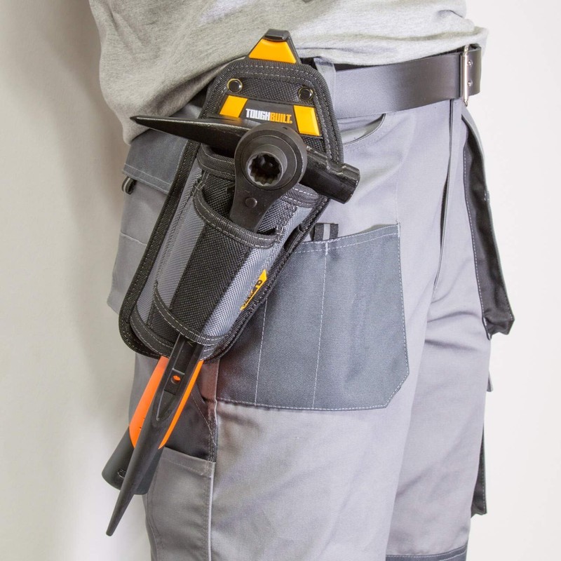 TOUGHBUILT Electrician Tool Belt Cliptech Clip On (HAMMER) Holder Holster