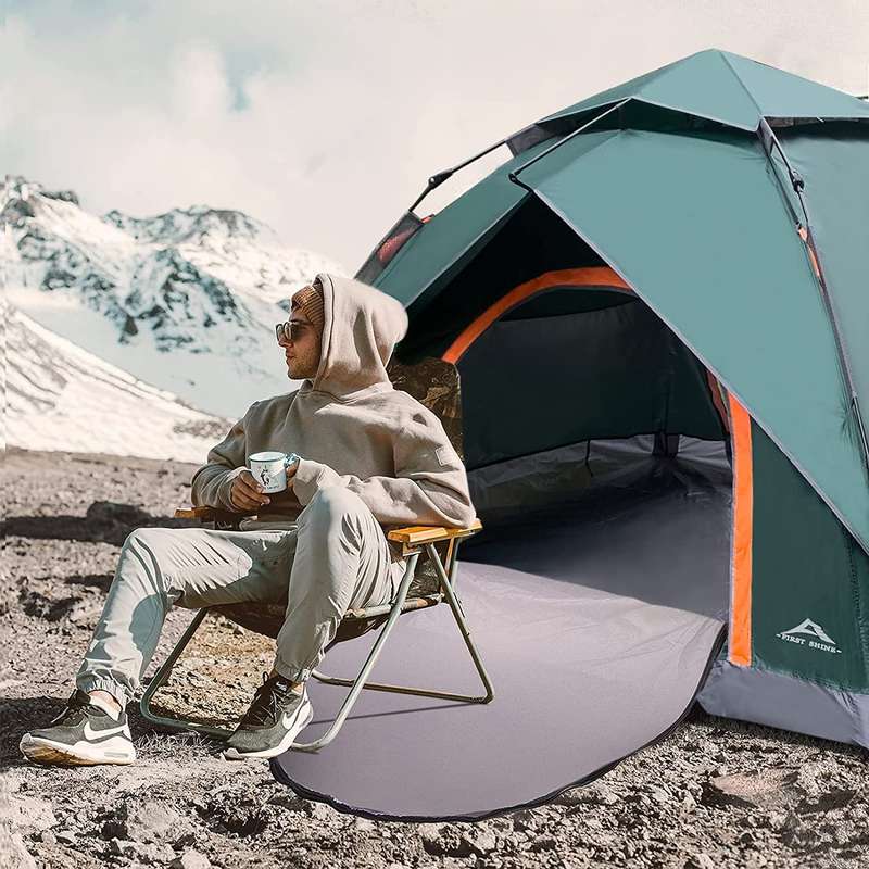 FS 3-4 Person Pop up Tent Family Backpacking