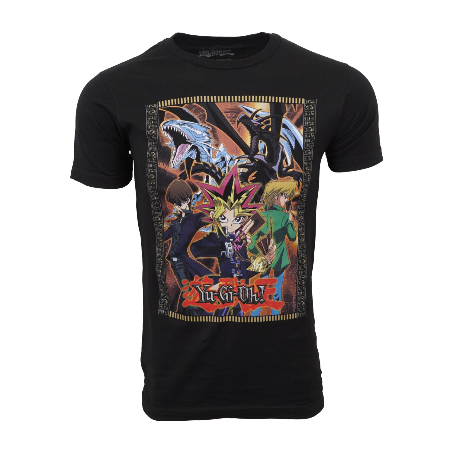 

ФУТБОЛКА С ГРАФИКОЙ YU GI OH АНИМЕ, Черный