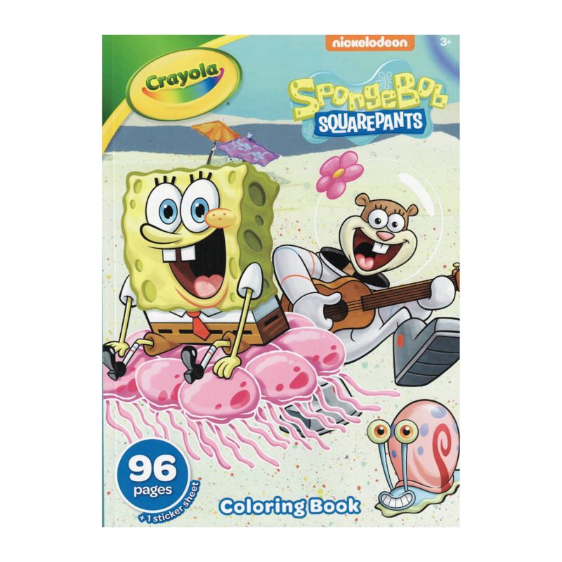 Crayola SpongeBob SquarePants 96pg Coloring Book for Kid - 96