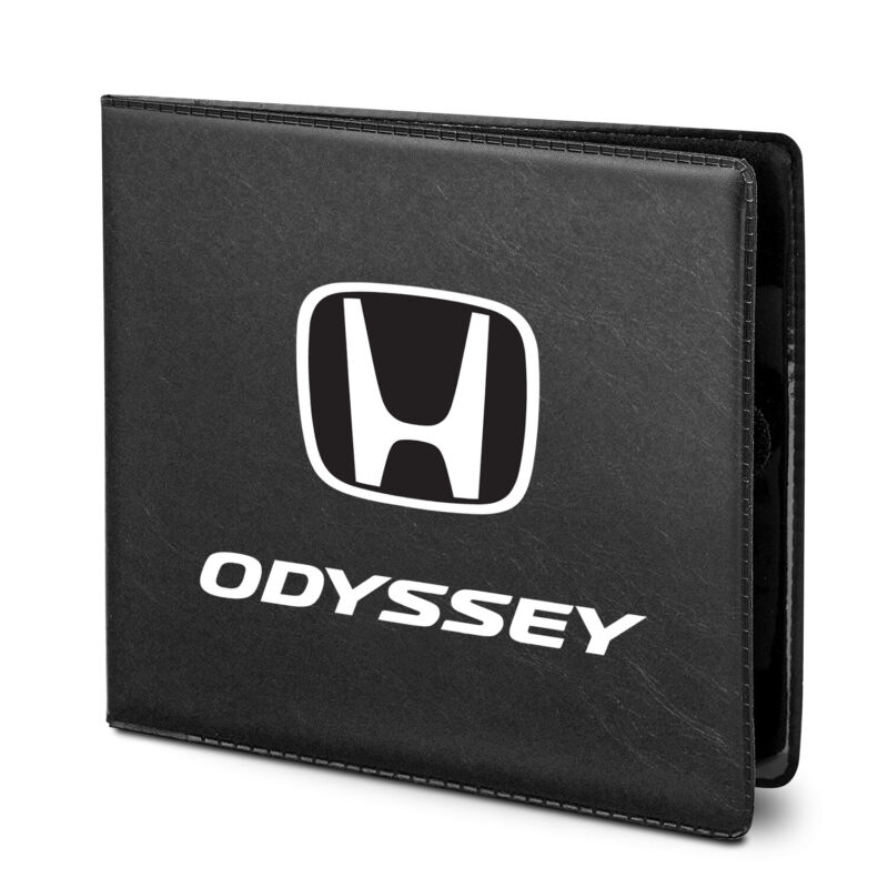 Honda Odyssey Car Auto Insurance Registration Black PVC Document Holder Wallet