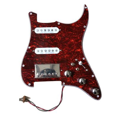 Prewired SSH Chrome SSL1 SH4 Guitar Pickup 2 Single Cut Soldered Harnesses